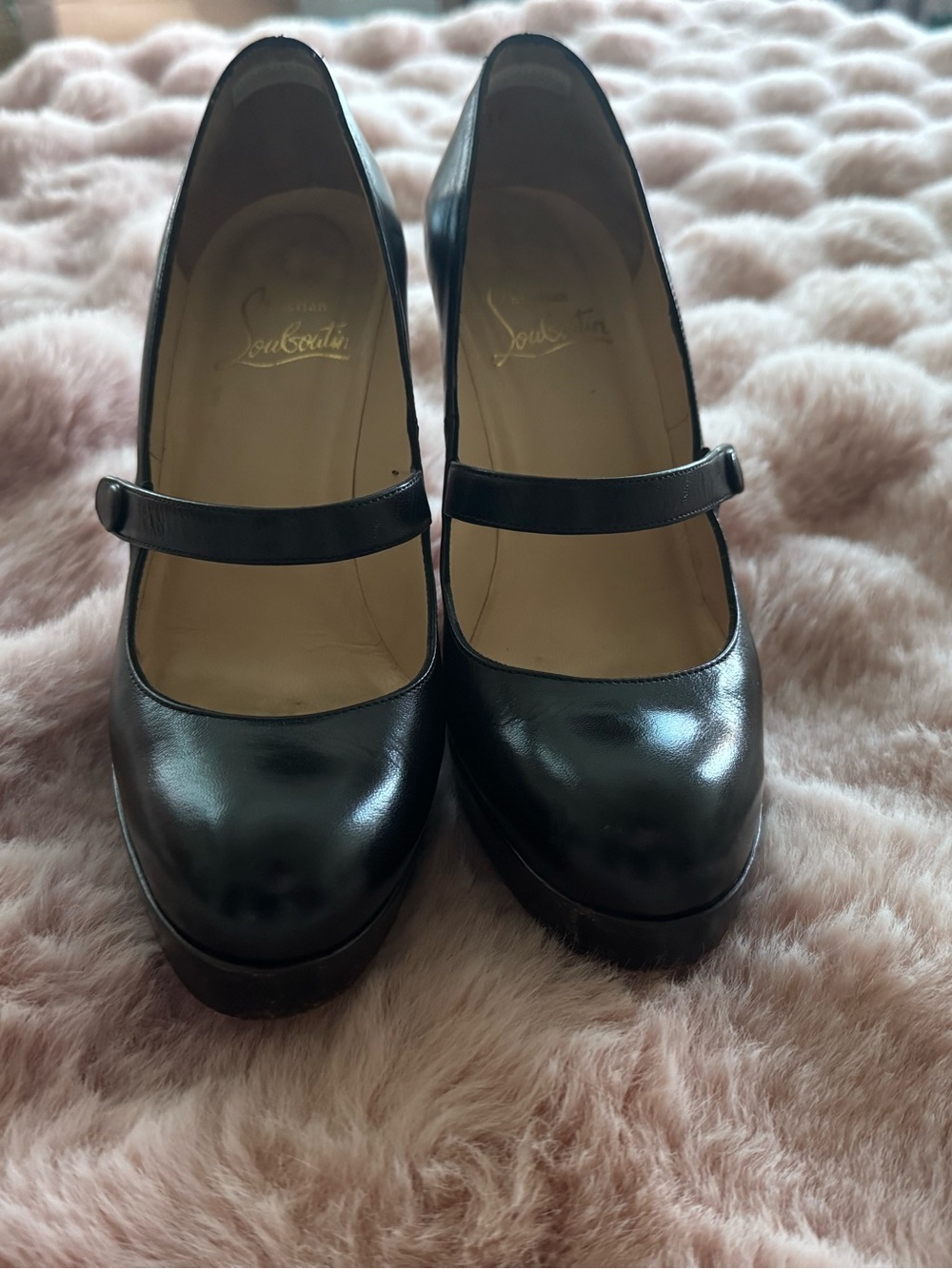 Christian Louboutin Mary Jane Heels 37